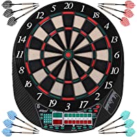 Physionics Diana Electrónica - 28 Juegos (Muchas Variaciones)- Inc. 12 Dardos con 100 Puntas de Repuesto - LCD Juego de…